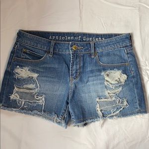 Articles of Society Jean Shorts